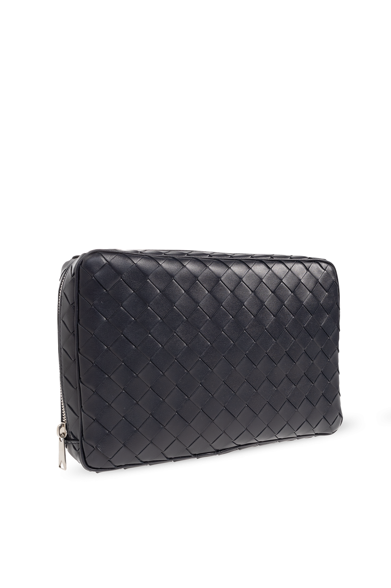 Navy blue Leather handbag Bottega Veneta - Vitkac Canada